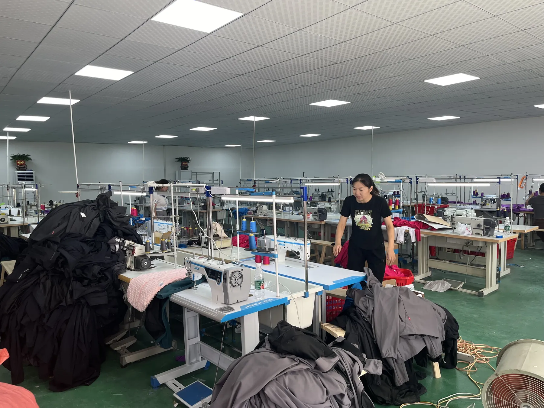 Workshop production floor